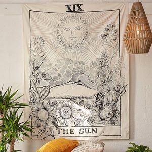 The sun tarot tapestry